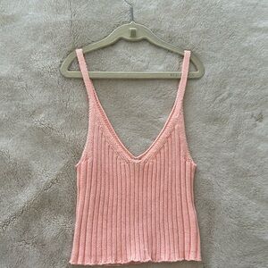 American Eagle Pink beach tank top